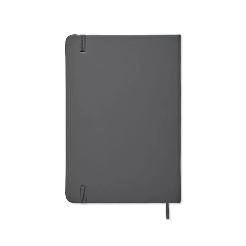 Notes A5 w okładce PU 96 kartek gładkie ARCONOT PLAIN - Kamienny Szary (AR1804-15)