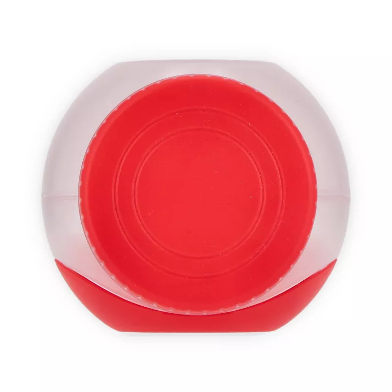 Pudełko na lunch z przegródką na sos, z łyżką i widelcem - czerwony (LT90427-N0021)