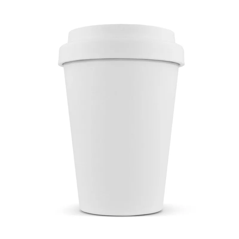 Kubek do kawy RPP w jednolitych kolorach 250ml - biały (LT98866-N0001)