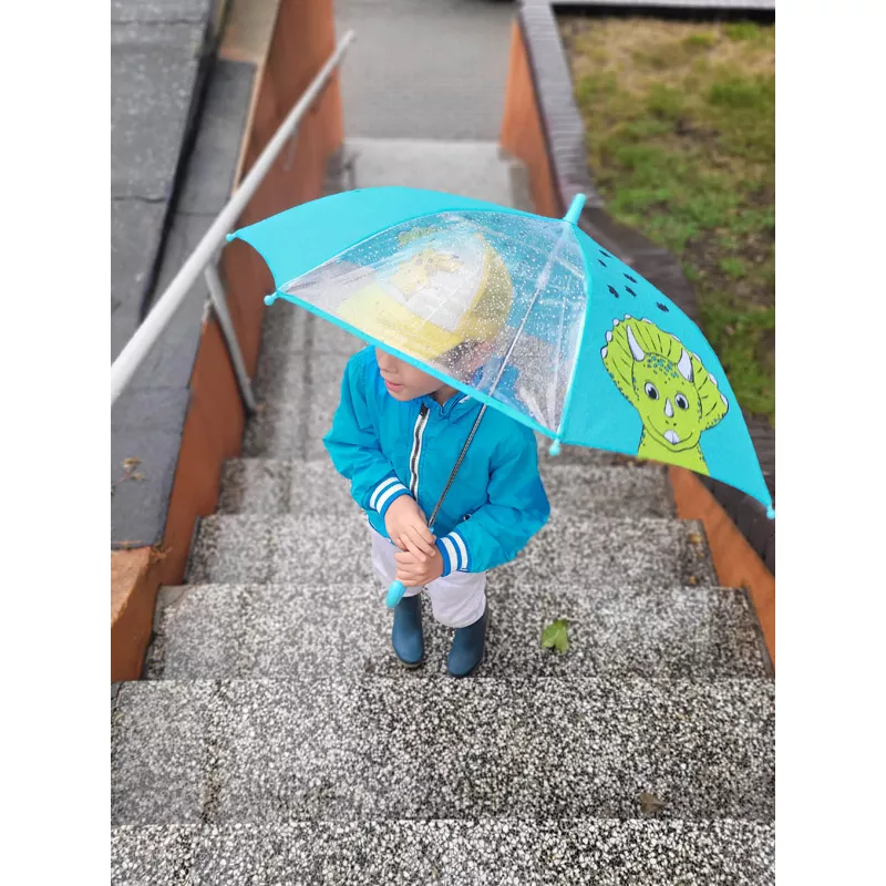 Parasol dziecięcy DINO - niebieski (37065-08)