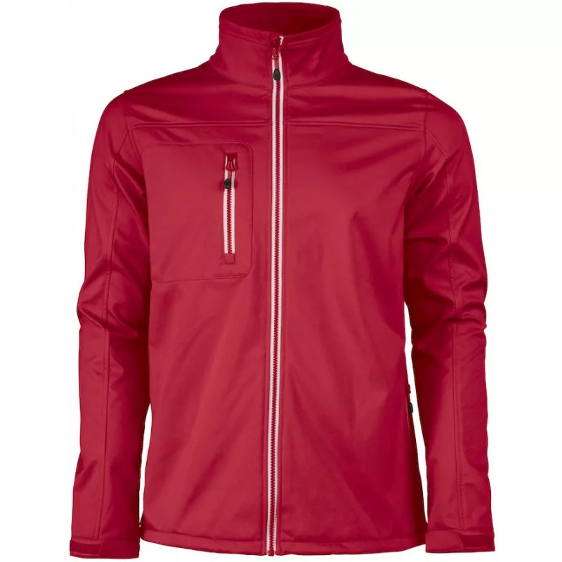 Softshell reklamowy męski 280 g/m² VERT - Czerwony (2261049-RED)