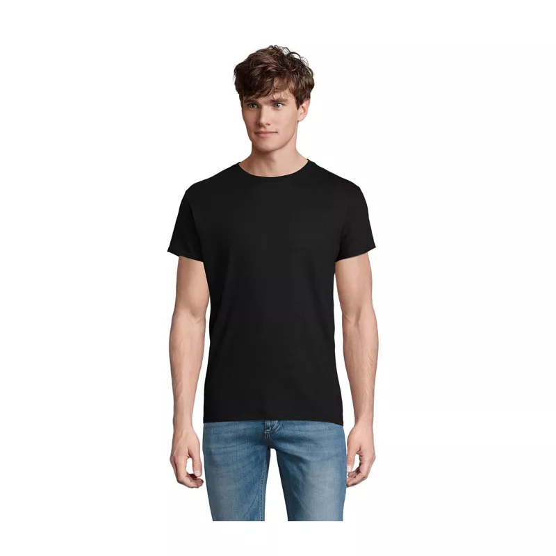 Koszulka unisex organiczna 140 g/m² Sol's EPIC - Deep Black (S03564-DB)