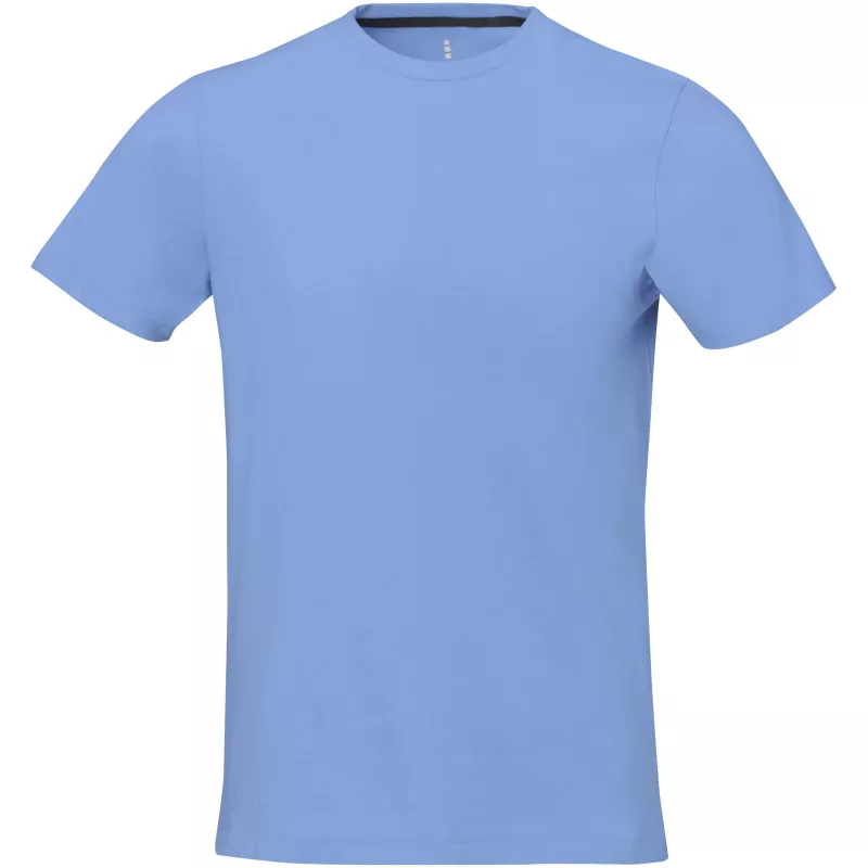 Męski T-shirt 160 g/m²  Elevate Life Nanaimo - Jasnoniebieski (38011-L BLUE)