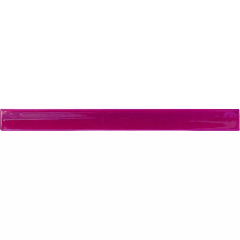 Opaska odblaskowa z nadrukiem reklamowym - fioletowy odblaskowy (OPASKA-Fioletowa)