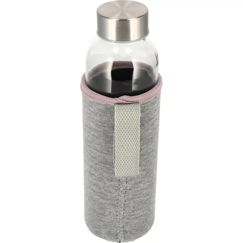Butelka szklana KLAGENFURT 500 ml - ciemnoszary (084277)