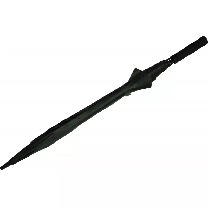 Parasol manualny XL Ø130 cm HURRICAN - ciemnozielony (518799)