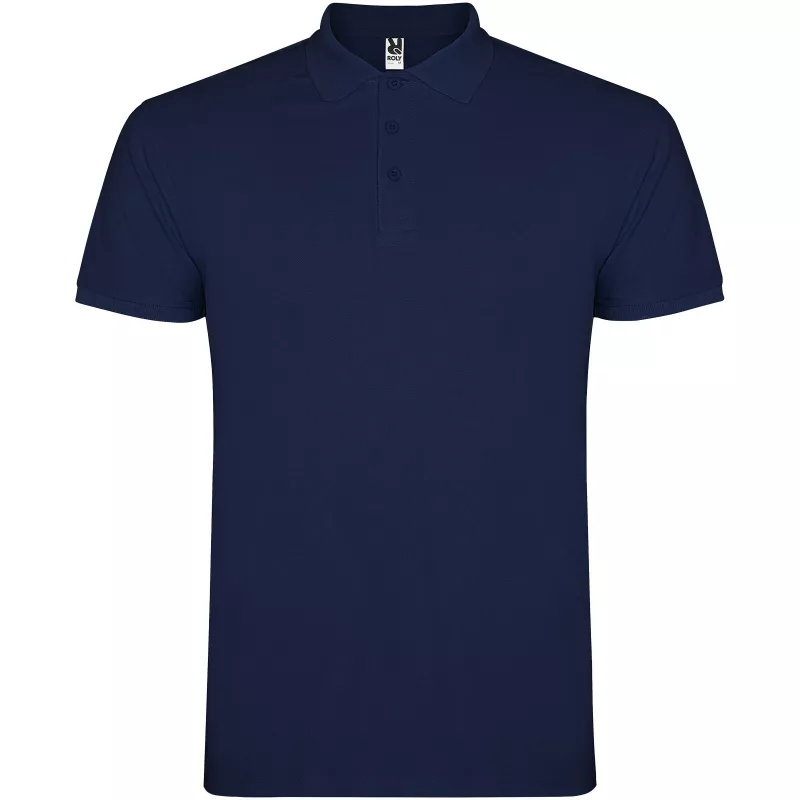 Koszulka polo bawełniana 200 g/m² ROLY STAR 6638 - Navy Blue (R6638-NAVYBLUE)