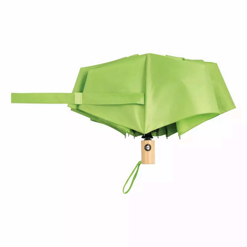Automatycznie otwierany i składany, wiatroodporny parasol kieszonkowy CALYPSO - jasnozielony (56-0101275)