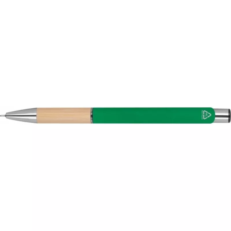 Długopis metalowy półżelowy NAPLES - zielony (433309)