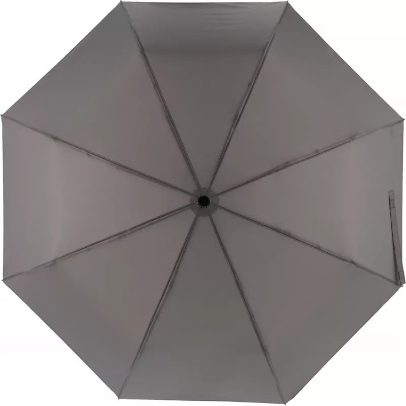 Parasol automatyczny Ø100 cm rPET IPSWICH - szary (322307)