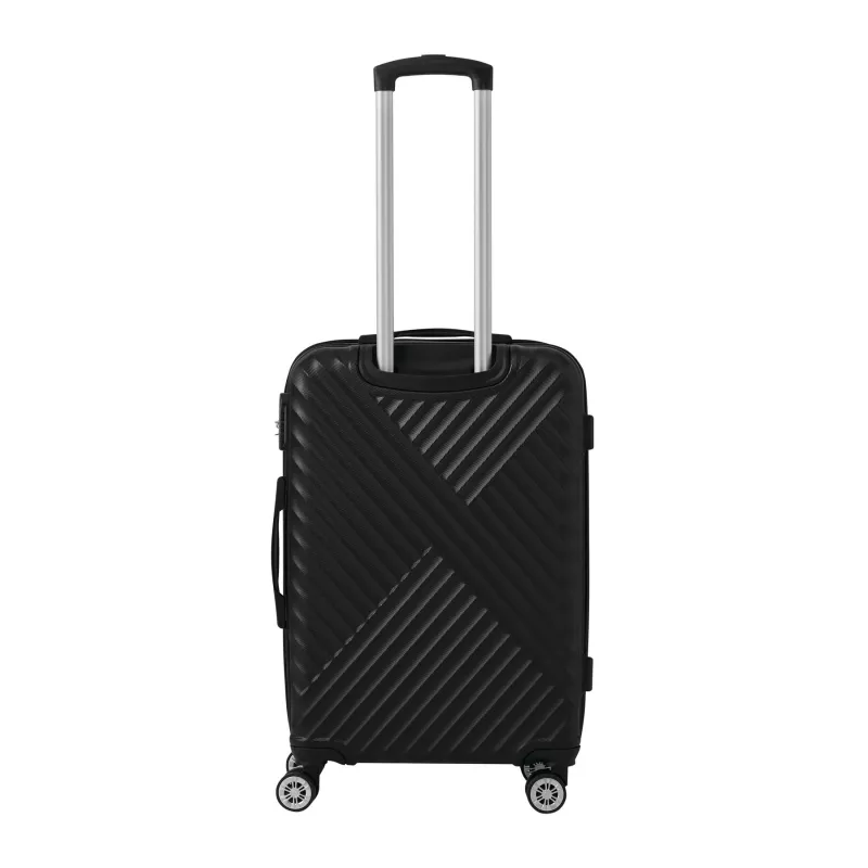 Zestaw walizek - czarny (56-2220000)