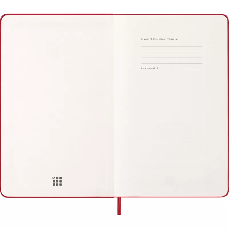Kalendarz MOLESKINE - czerwony (VM394-05/2027)