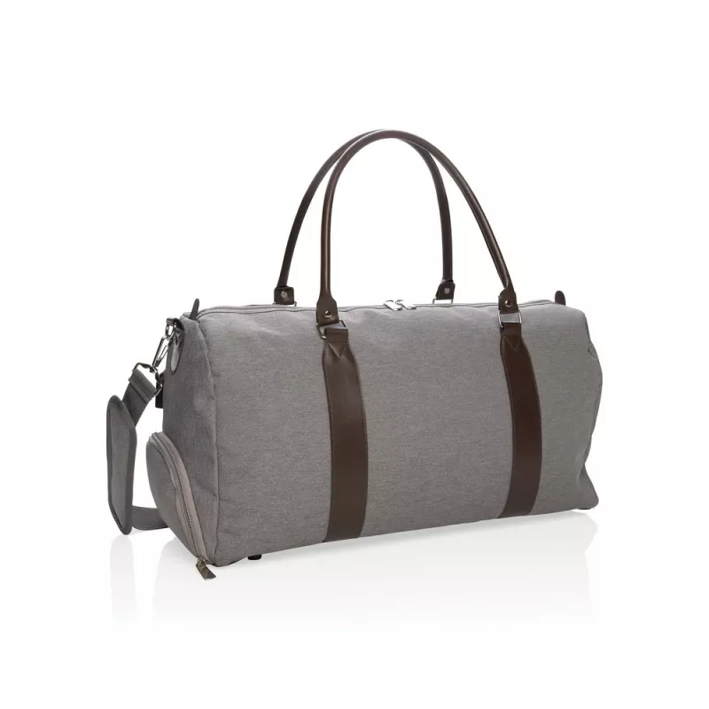 Weekendowa torba sportowa, podróżna - szary (P707.052)