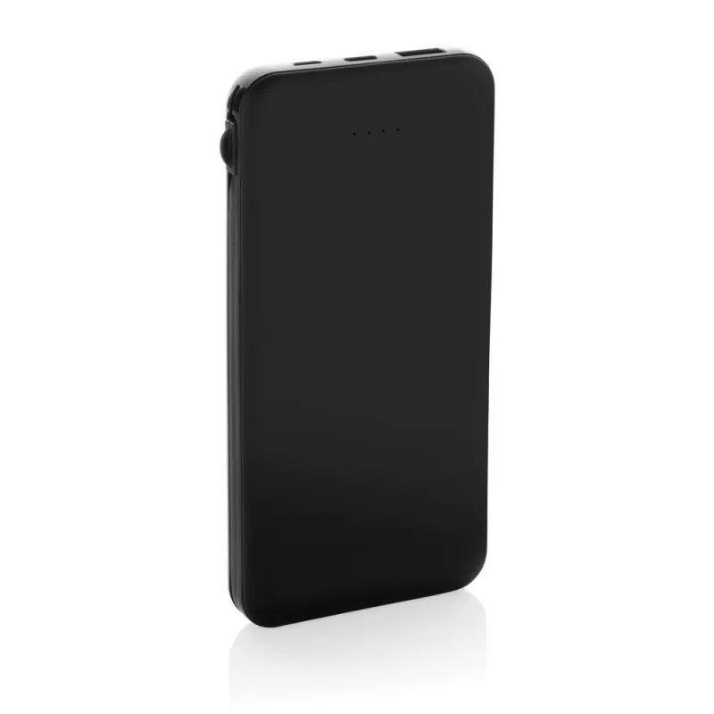 Power bank 10000 mAh Lockhart, zintegrowane kable - black (P322.431)