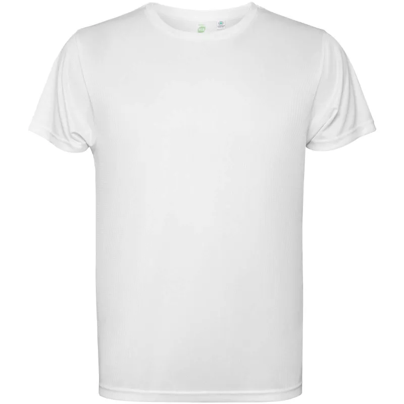 Estoril short sleeve kids t-shirt - Biały (K0430-WHITE)