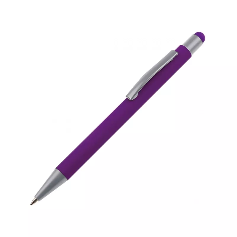 Długopis metalowy touch pen SALT LAKE CITY - fioletowy (093412)