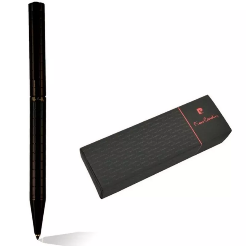 Długopis metalowy ESPACE Pierre Cardin - czarny (B0100101IP303)