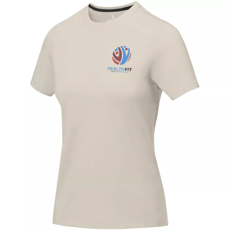 Damski t-shirt Nanaimo z krótkim rękawem - Sandstone (38012-SANDSTON)