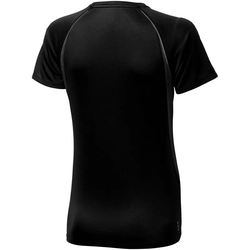 Damska koszulka poliestrowa 145 g/m² Elevate Quebec - Czarny (39016-BLACK)