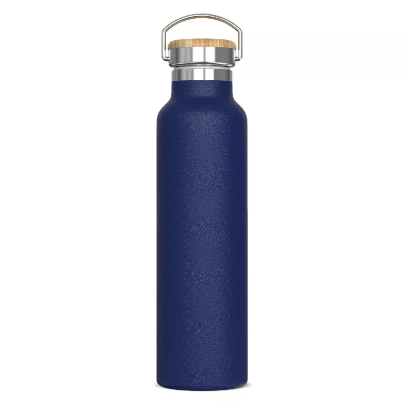 Butelka termiczna z podwójnymi ściankami Ashton 650ml - ciemnoniebieski (LT98883-N0010)