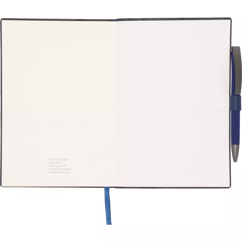 Notes A5 w linie z długopisem MERSIN - granatowy (562044)