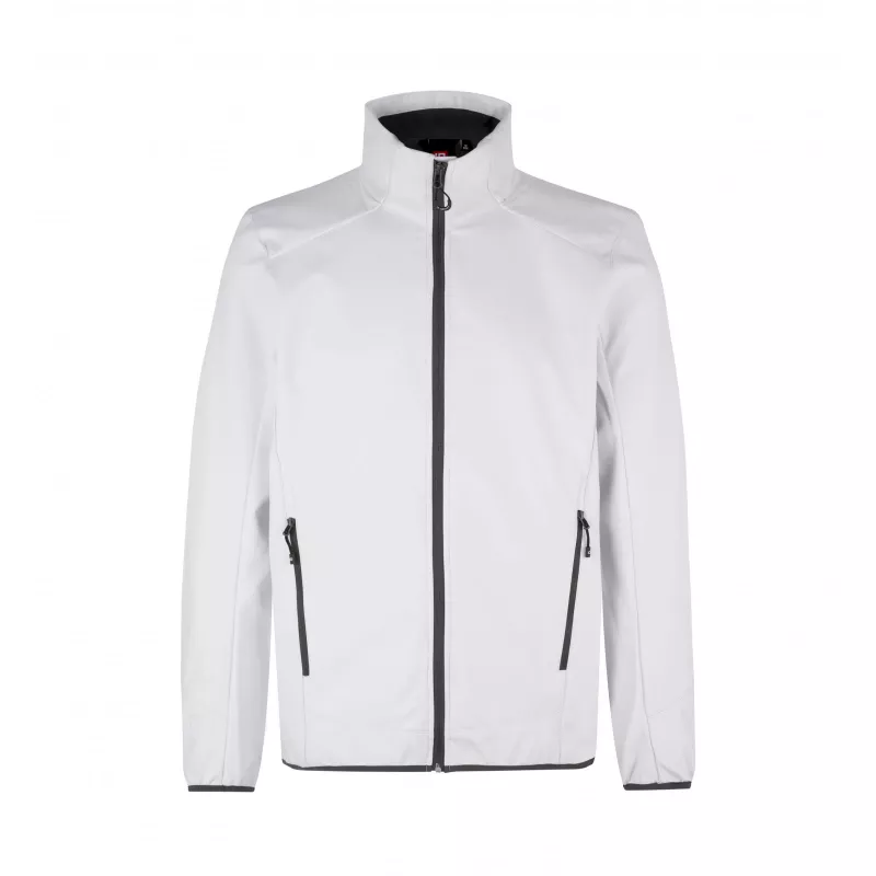 Kurtka męska ID softshell CORE 0854 290 g/m² - White (0854-WHITE)