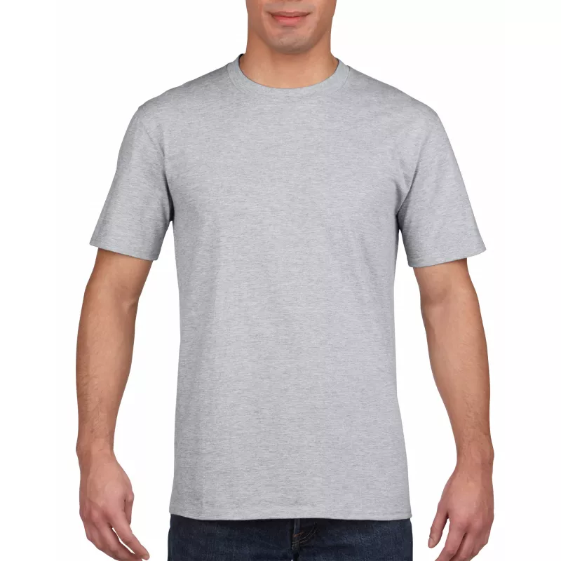 Koszulka bawełniana 185g/m² Gildan Premium Cotton® - Sport Grey (4100-SPORT GREY)
