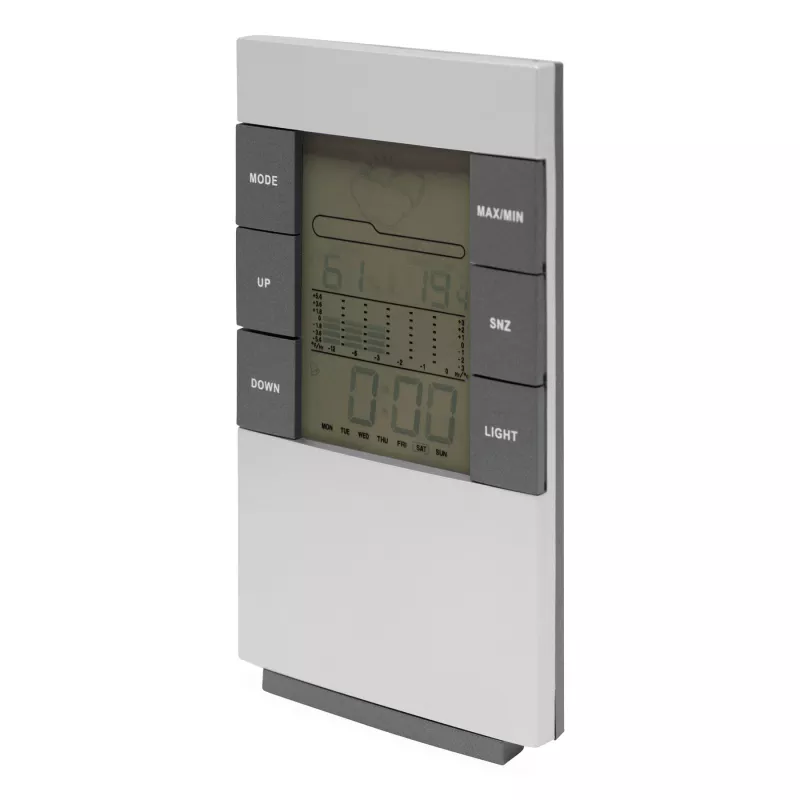 Stacja pogodowa - srebrny, szary (56-0401031)