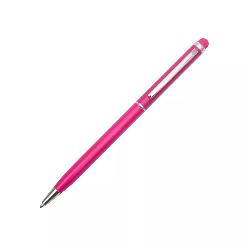 Długopis aluminiowy Touch Tip - magenta (R73408.34)