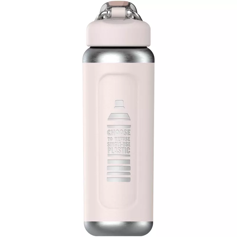 Termoizolowany bidon na wodę Stanley Classic Wellspring 710 ml wykonany z recyklingowanej stali nierdzewnej - Różowe złoto (10098040)