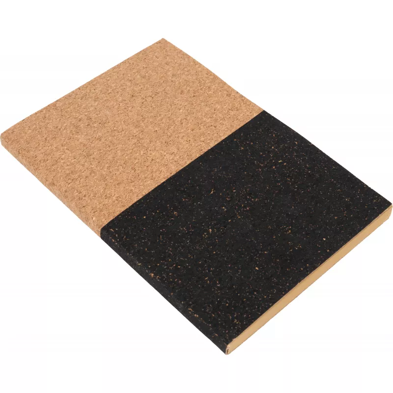 Notatnik A5 w kropki ATTILIO - czarny (2181103)