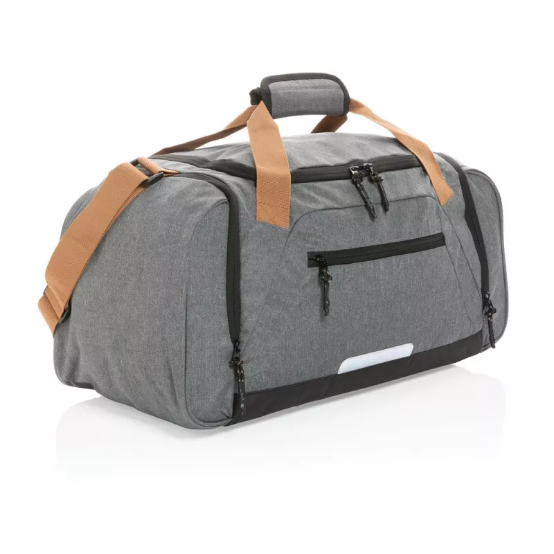 Torba sportowa, podróżna Impact AWARE™ rPET Urban - szary (P707.092)