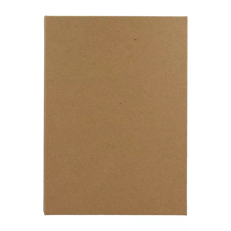 Trzyczęściowy zestaw piśmienniczy z papierową okładką o gramaturze 120 g/m² - naturalny-t (LT90868-N0094)