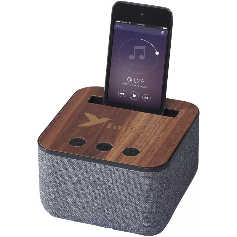 Materiałowo-drewniany głośnik Bluetooth® Shae - Drewno (10831300)