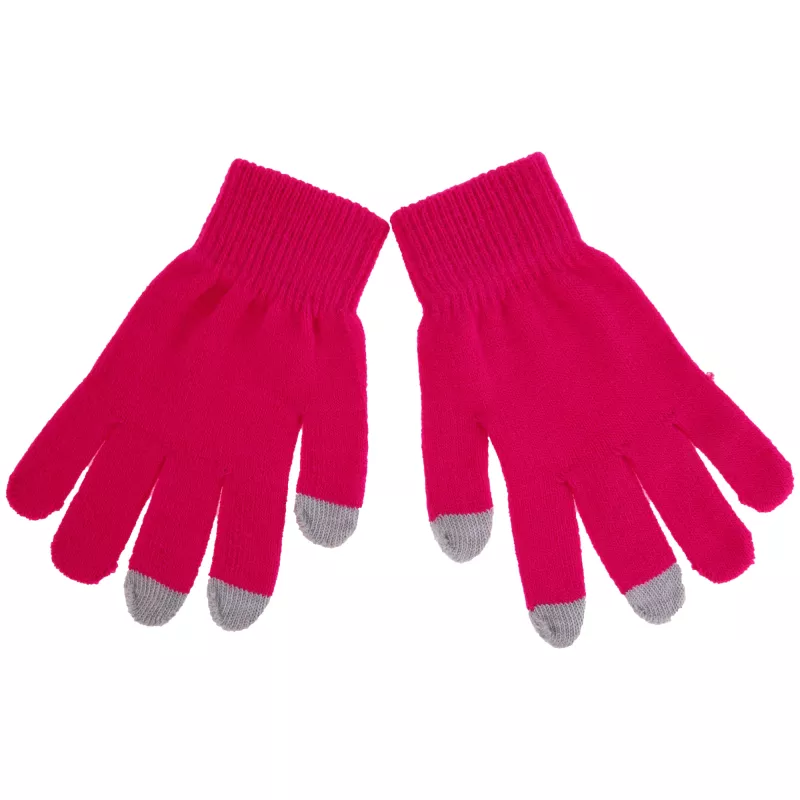 Rękawiczki - różowy (V7046-21)