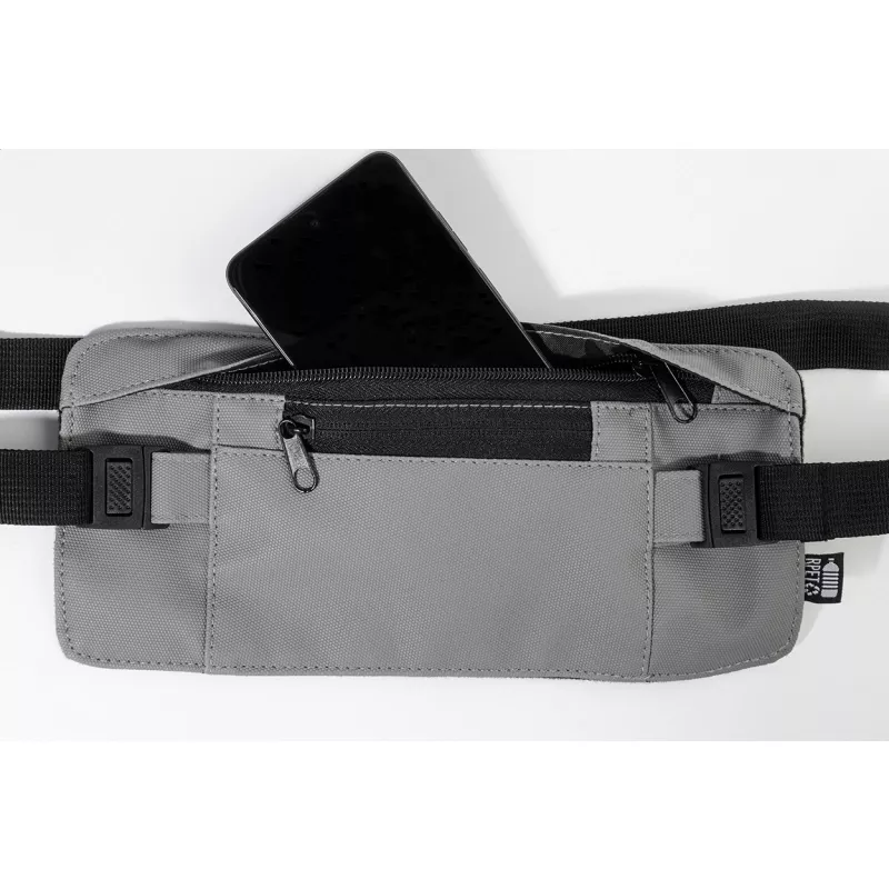 Hippu Torba biodrowa RPET / nerka - popielaty (AP800783-77)