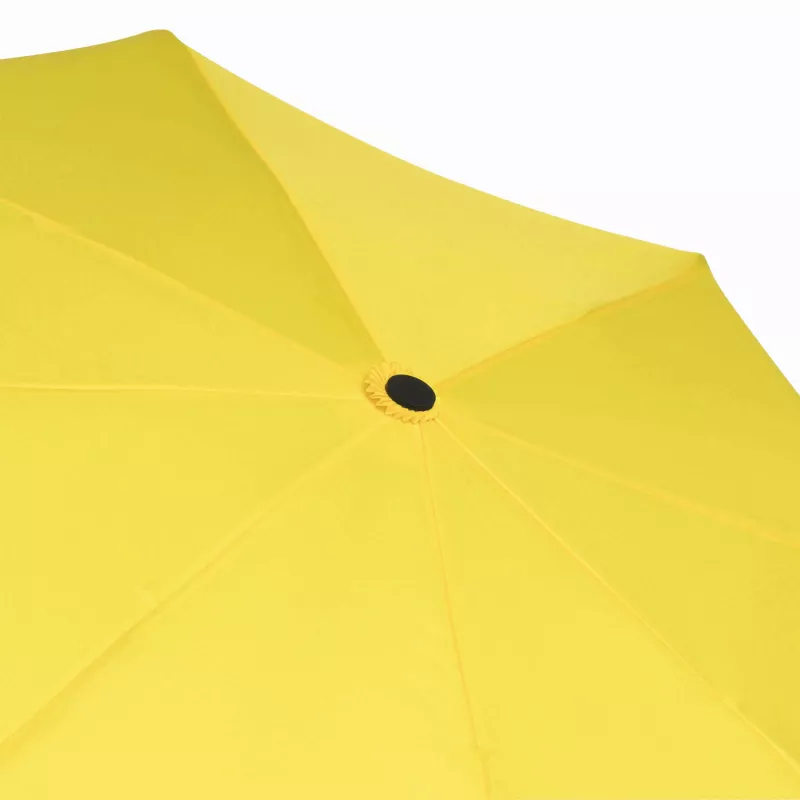 Automatyczny, wiatroodporny, kieszonkowy parasol - żółty (56-0101185)