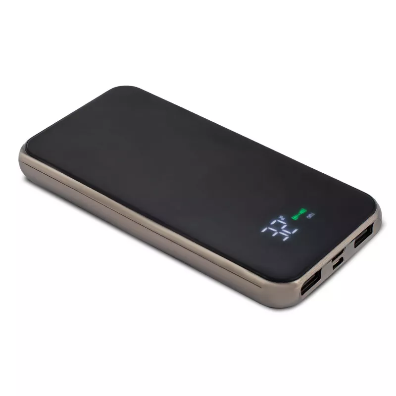 Bezprzewodowy powerbank z pojemnością 8.000mAh - czarny (LT95088-N0002)