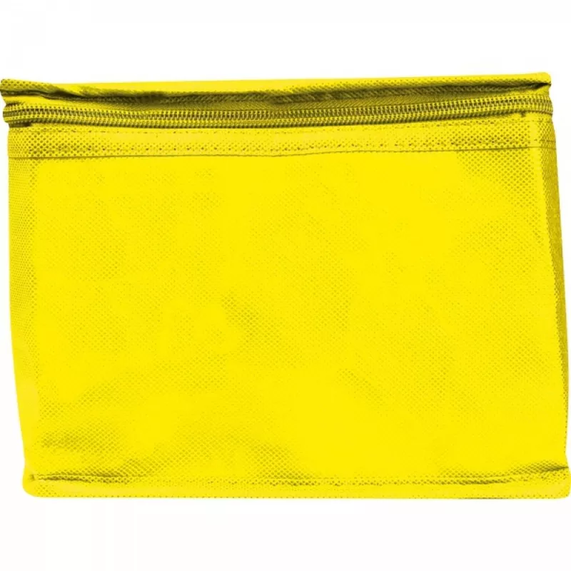 Torba termiczna non woven na 6 puszek 330 ml LUDMILA - żółty (6154208)