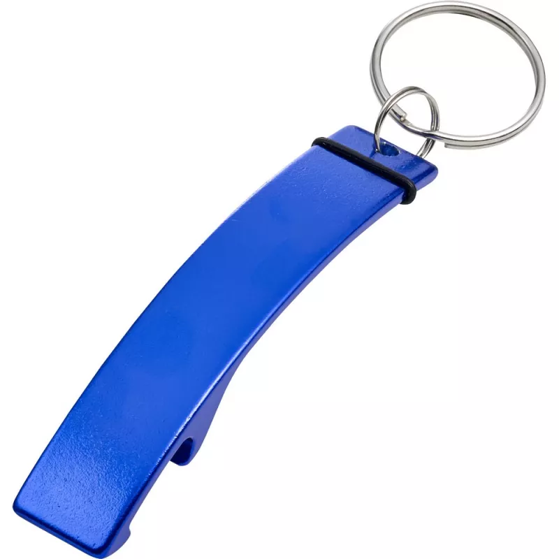 Brelok do kluczy, otwieracz do butelek - niebieski (V0637-11)