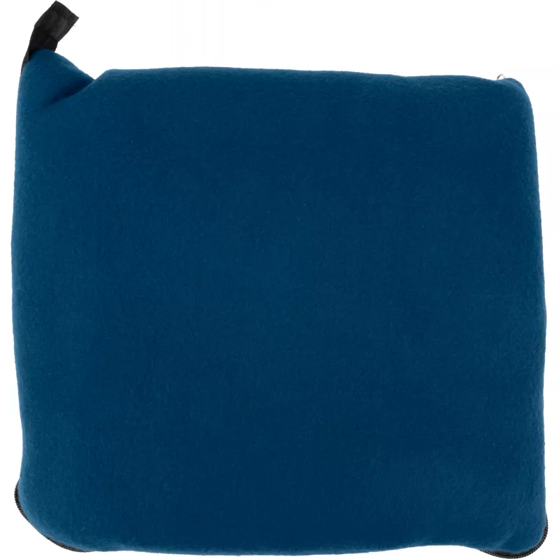Koc z polaru/poduszka 2w1 RADCLIFF - granatowy (277544)