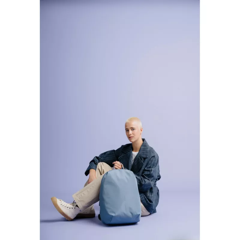 Bobby Soft plecak chroniący przed kieszonkowcami - blue, grey (P705.7915)