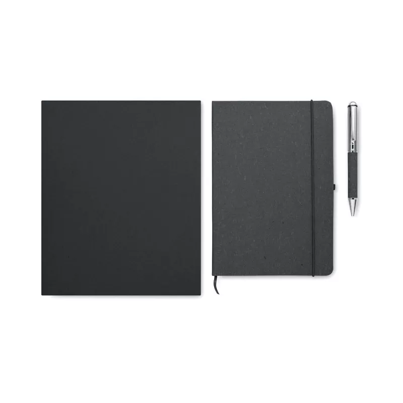 Notes A5 80 kartek w linię ELEGANOTE - Czarny (MO2195-03)