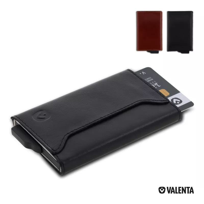 7218 | Valenta Card Case Plus - brązowy (LT48904-N0051)