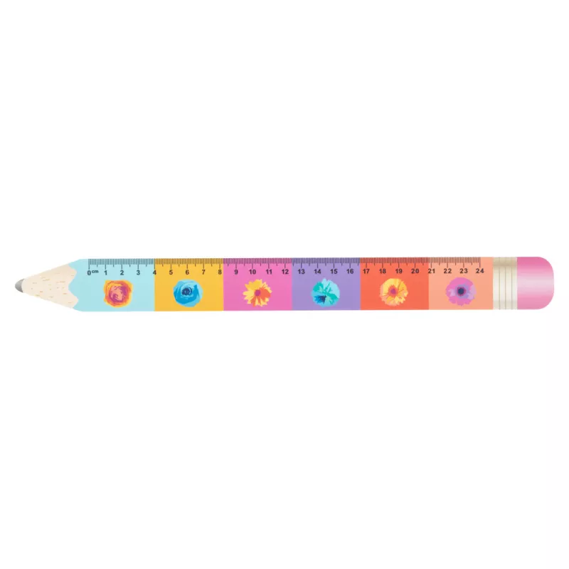 Sharpy 24 linjka 24cm/ołówek - biały (AP718556)