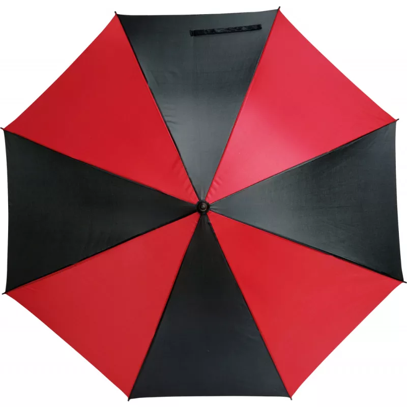 Parasol automatyczny Ø103 cm DANCE - czarno-czerwony (56-0103018)