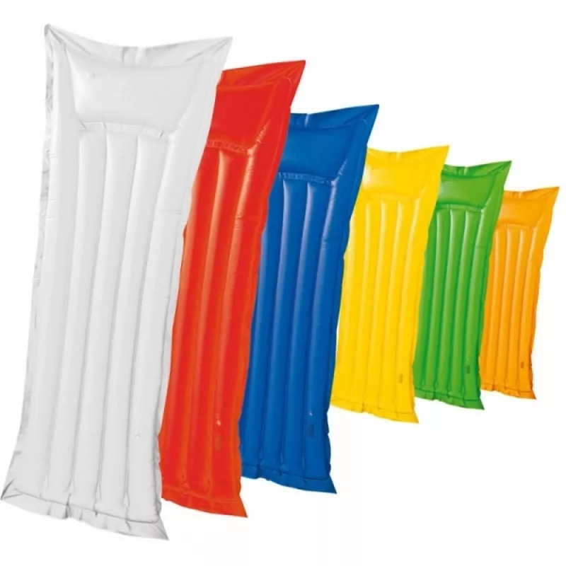 Materac dmuchany LONG BEACH - biały (104106)