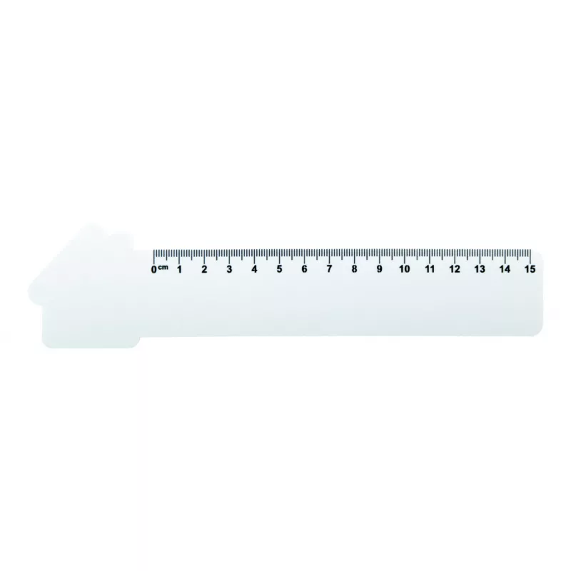 Couler 15 linijka 15cm, dom - biały (AP718345-A)
