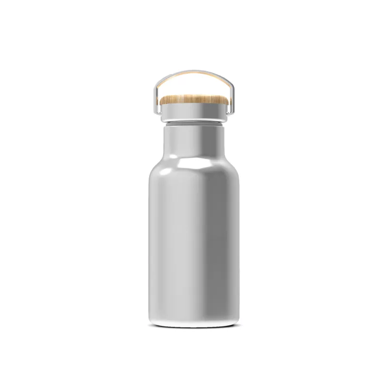 Butelka termiczna z podwójnymi ściankami Ashton 350ml - srebrny (LT98881-N0005)