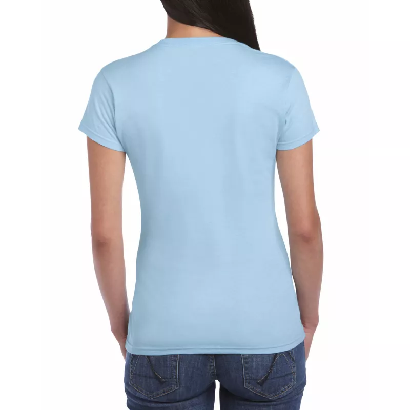 Koszulka bawełniana 150 g/m² Gildan SoftStyle™ - DAMSKA - Light Blue  (64000L-LIGHT BLUE)